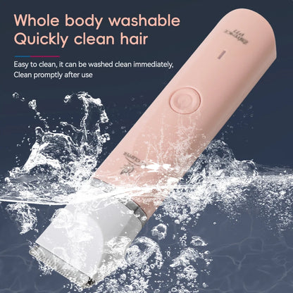 4 in 1 Multi-Functional Pet Electric Hair Clipper with 4 Blades Grooming Trimmer Nail Grinder Curved Foot Trimmer for Dog