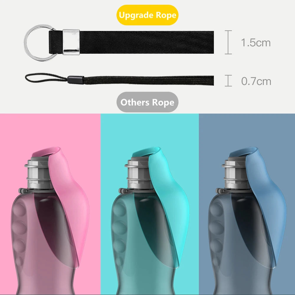 Water Bottle Travel Portable Water Dispenser for Small Medium Large Dogs Pet Drinking Bowls Labrador Feeder Supplies