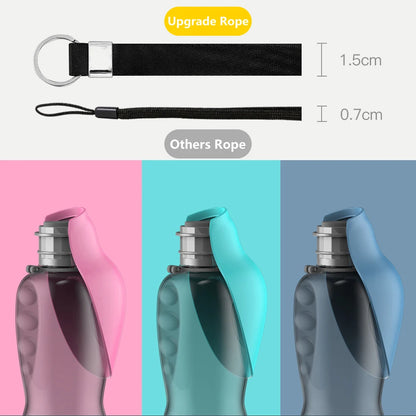 Water Bottle Travel Portable Water Dispenser for Small Medium Large Dogs Pet Drinking Bowls Labrador Feeder Supplies