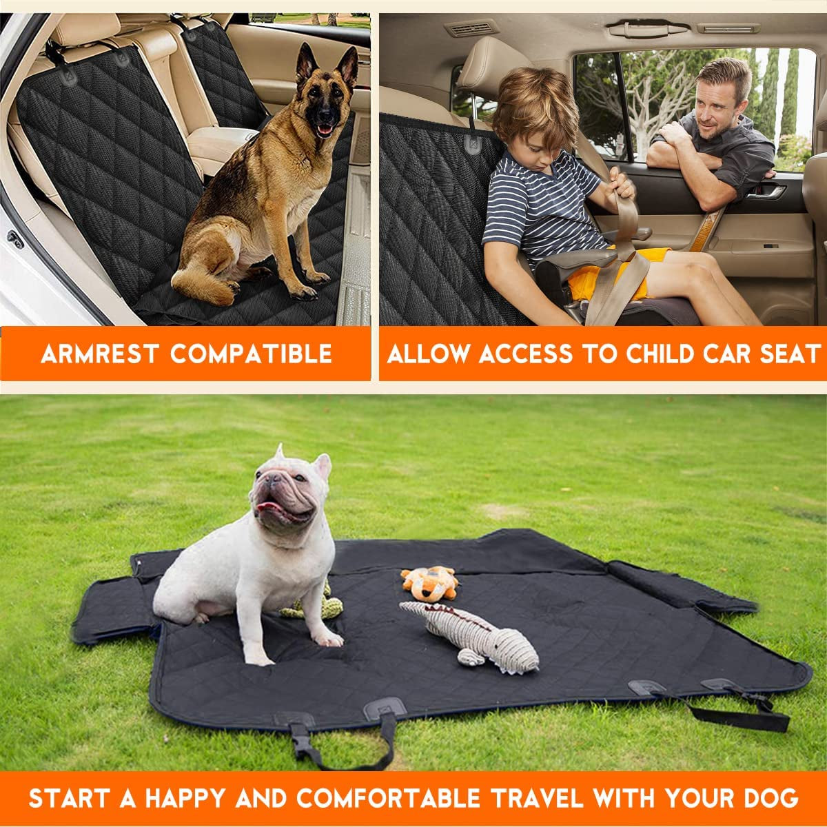 PetPearl™ Premium Dog Car Seat Cover