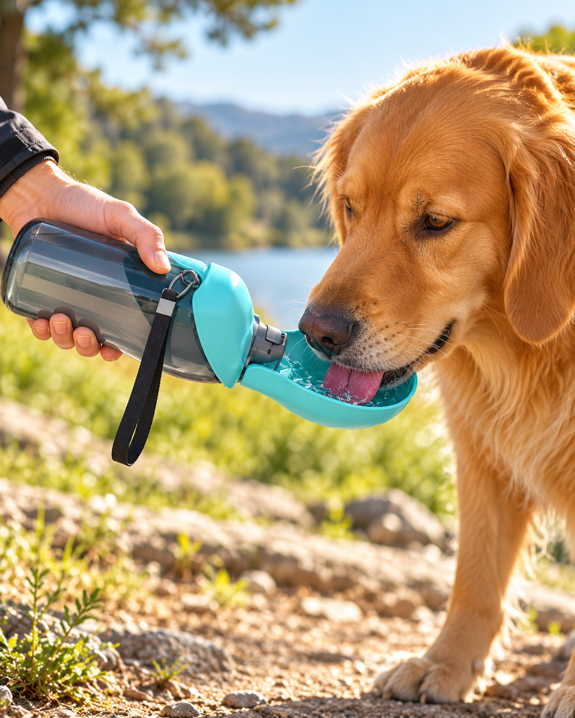 Water Bottle Travel Portable Water Dispenser for Small Medium Large Dogs Pet Drinking Bowls Labrador Feeder Supplies