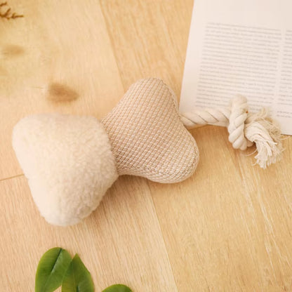 ODM/OEM Pet Plush Toys Customized Interactive Cotton Rope Dog Chewing Toy Tooth Cleaning Bone Shape Luxury Dog Toys
